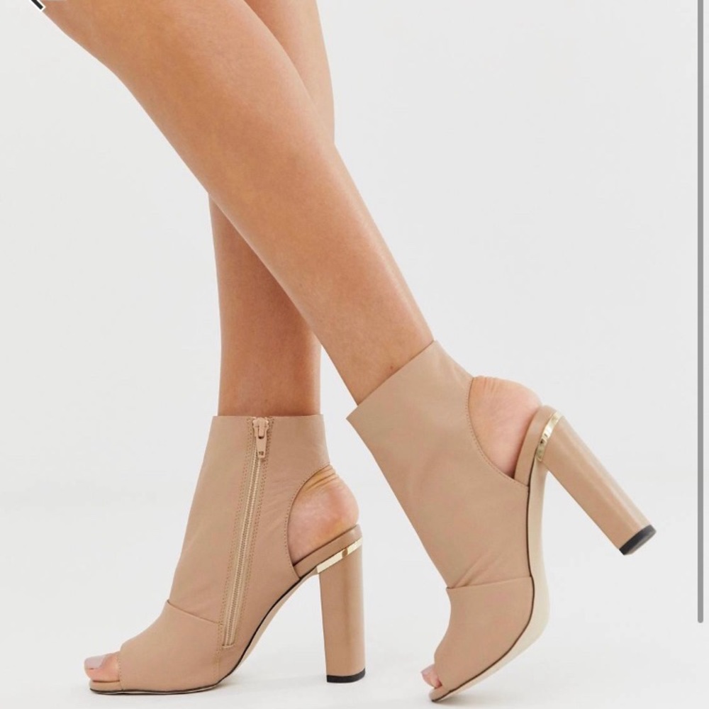 River Island Shoe Boots With Peep Toe